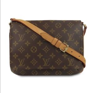 Monogram Canvas Musette Tango bag